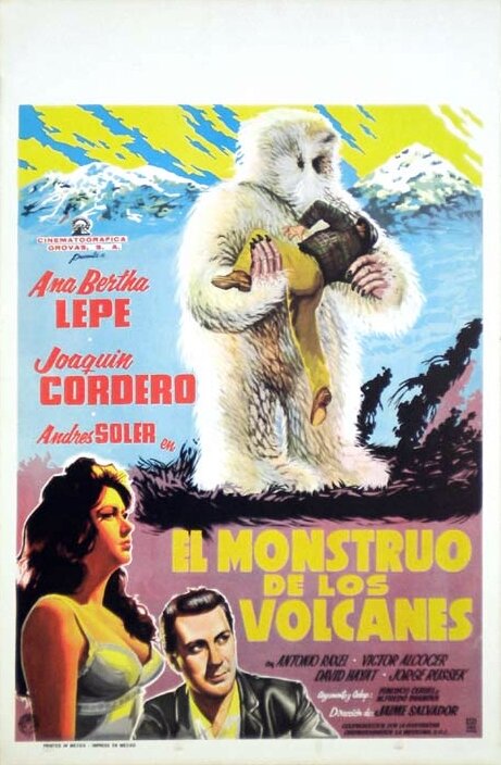 El monstruo de los volcanes (1963) постер